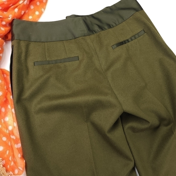 TSE Cashmere Wool Blend Wide Leg Flare Pants Sz 4 - Picture 3 of 11